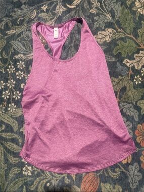 Under Armour Women's Purple Racerback Tank Top - Lightweight Activewear